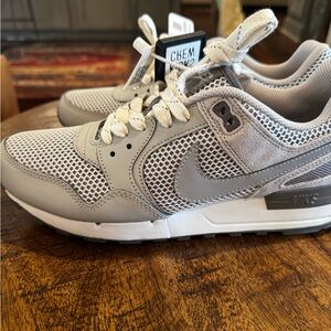 Nike Light Gray Mesh Sneakers